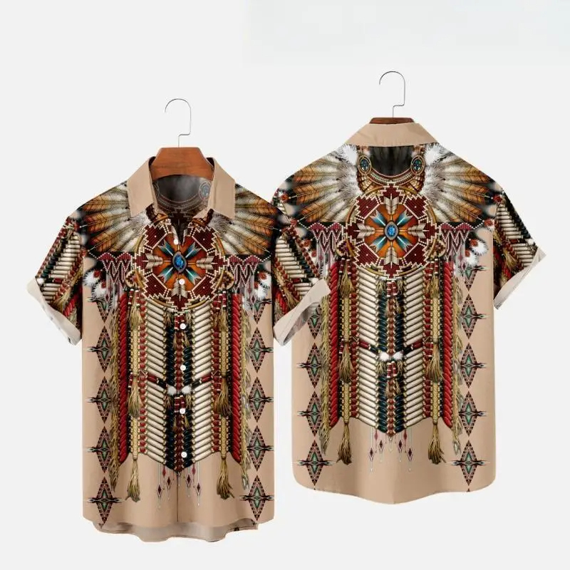 Fashion Ethnic Indian Clothing - 인도 민족 스타일 3D 프린트 비치