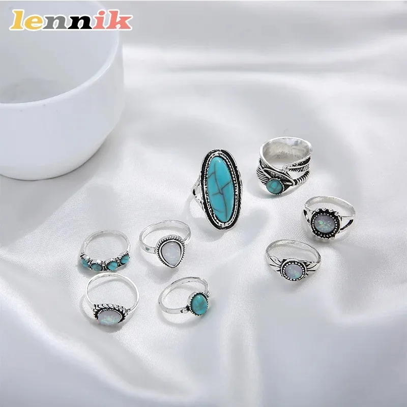 LENNIK 핫 보헤미안 여성용 에스닉 레트로 터키석  - Ethnic Wear Fashion Designer 리뷰 및 가격