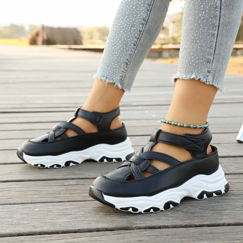 여성용 편안한 정형외과용 스포츠 샌들 캐주얼 청키 스니 - Ethnic Modern Fashion 리뷰 및 가격