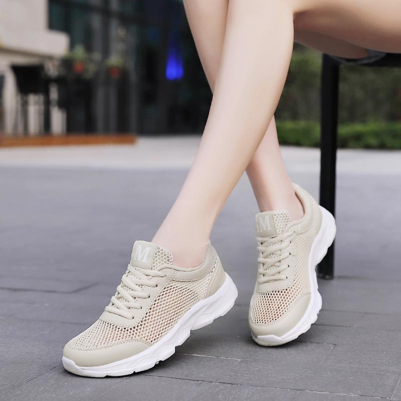 새로운 여름 통기성 운동화 여성 메쉬 여성 스포츠 신발 - Ethnic Fast Fashion 리뷰 및 가격