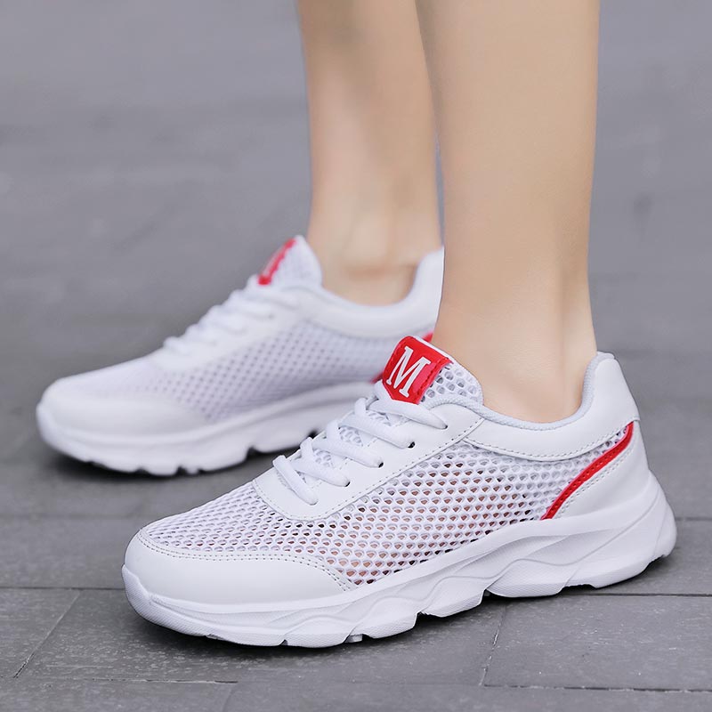 새로운 여름 통기성 운동화 여성 메쉬 여성 스포츠 신발 - Ethnic Fast Fashion 리뷰 및 가격