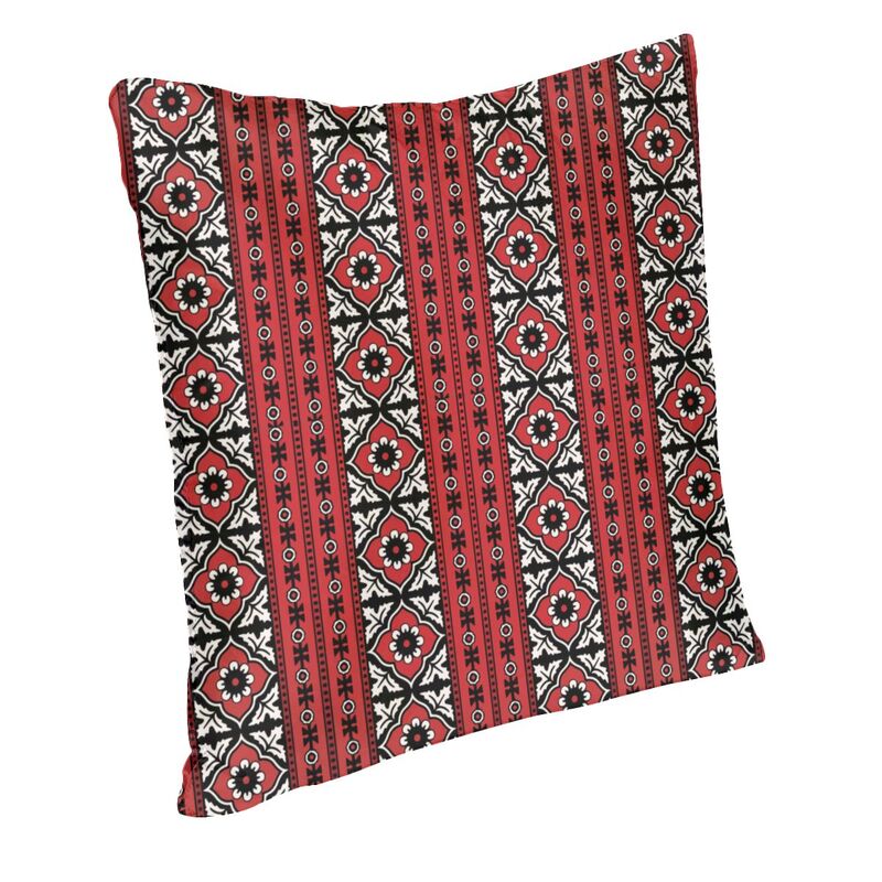 패션 전통 Sindhi Ajrak 인쇄 던져 베개 케이 - Ethnic Fashion Pakistan 리뷰 및 가격