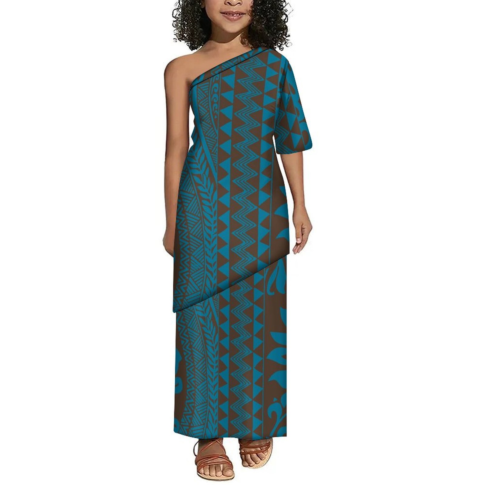 전통 부족 민족 스타일 맞춤 원피스 어린이 원피스, 새 - Ethnic Wear Fashion Designer 리뷰 및 가격