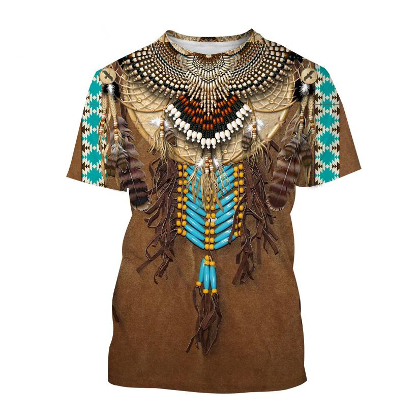 인도 민족 스타일 3D 프린트 티셔츠 여름 남성 여성  - Fashion Ethnic Indian Clothing 리뷰 및 가격