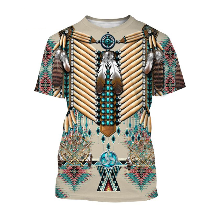 인도 민족 스타일 3D 프린트 티셔츠 여름 남성 여성  - Fashion Ethnic Indian Clothing 리뷰 및 가격