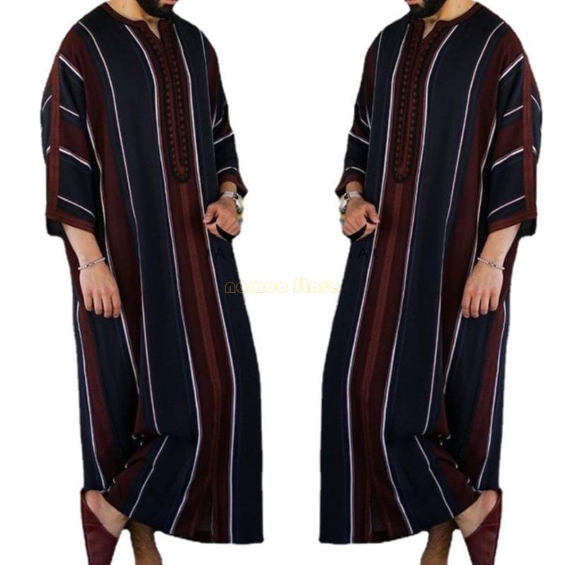 31BF 패션 남자 민족 스타일 셔츠 라마단 가운 모로 - Ethnic Fashion Pakistan 리뷰 및 가격