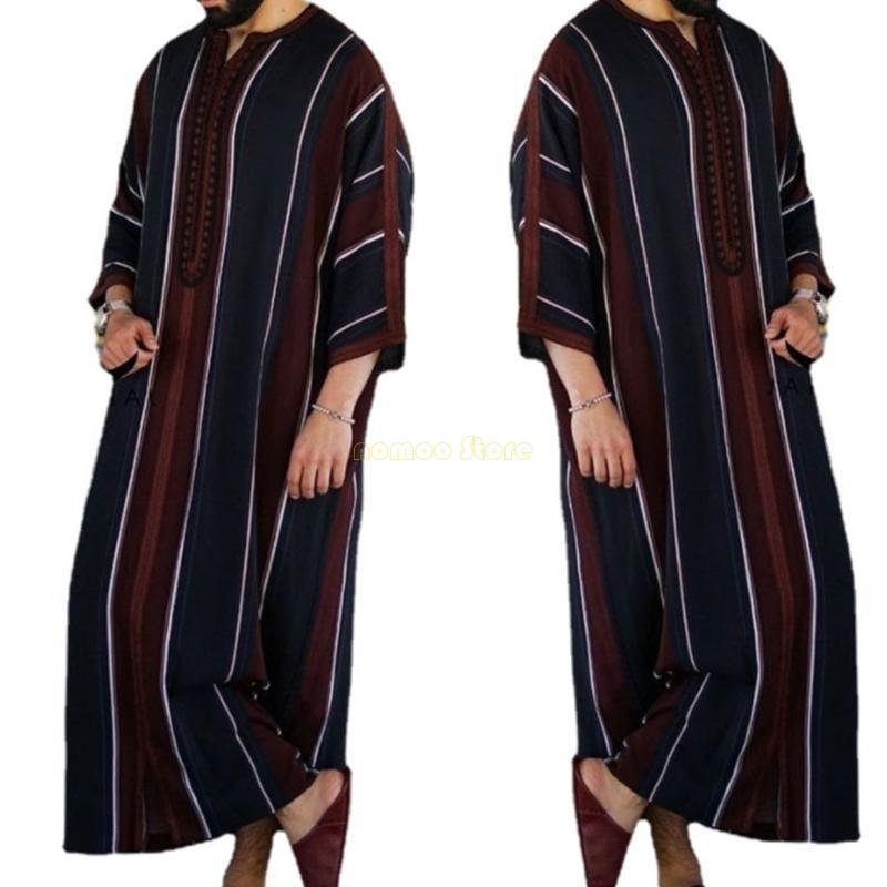 31BF 패션 남자 민족 스타일 셔츠 라마단 가운 모로 - Ethnic Fashion Pakistan 리뷰 및 가격