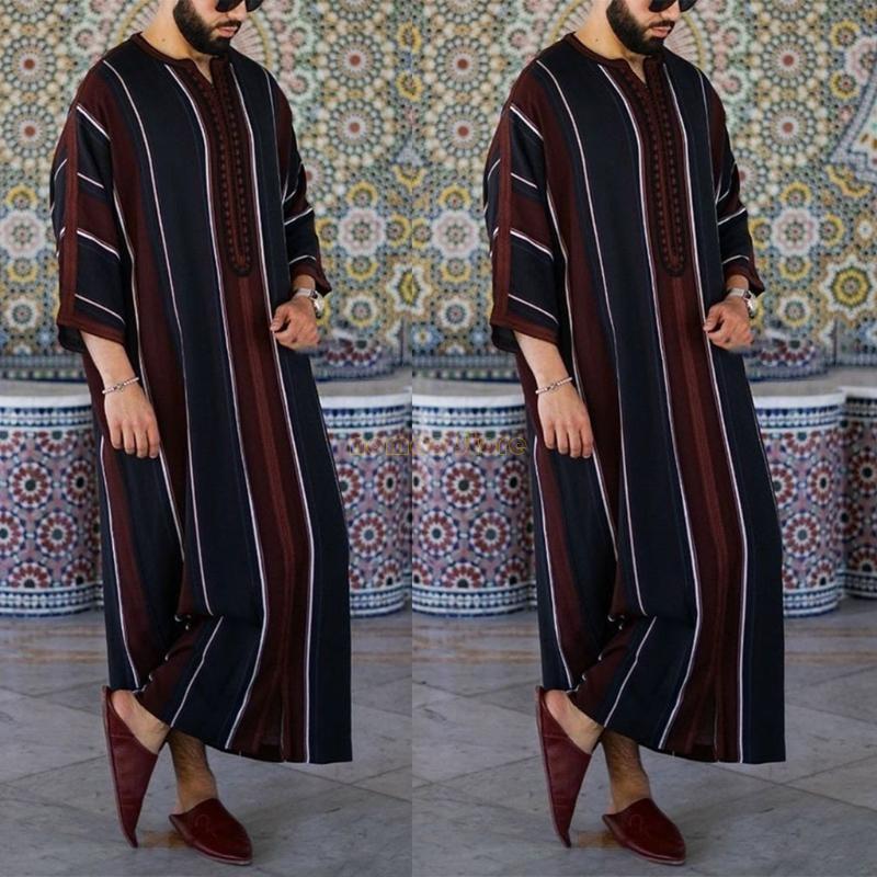 31BF 패션 남자 민족 스타일 셔츠 라마단 가운 모로 - Ethnic Fashion Pakistan 리뷰 및 가격